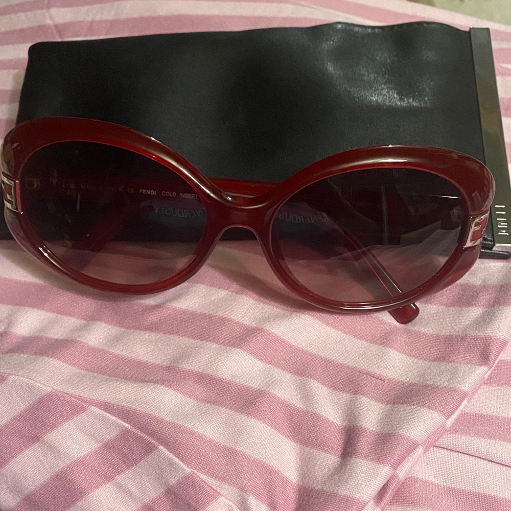 Fendi Burgundy Sunglasses
